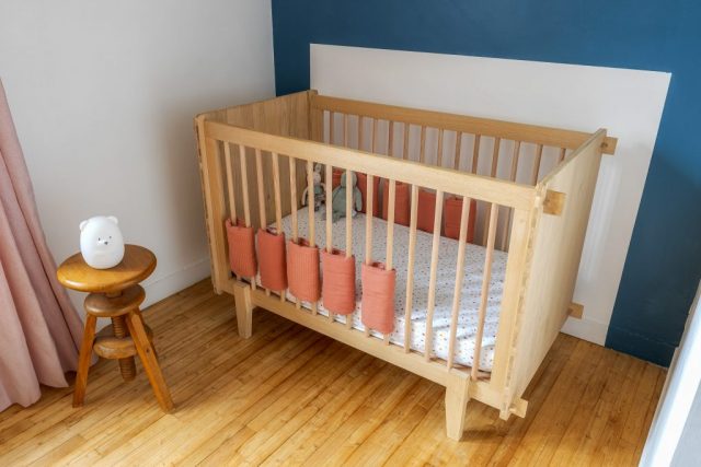 Lit bébé 0-3ans Blanche Violette